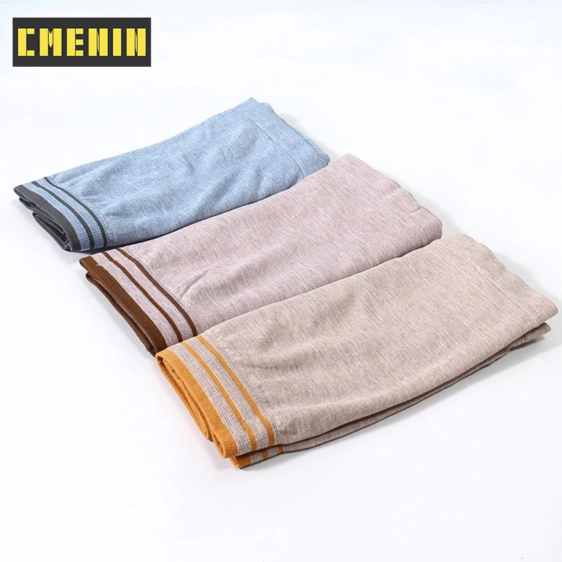 Хлопковое нижнее белье Ins мужские боксеры Дышащие Боксеры в стиле пэчворк