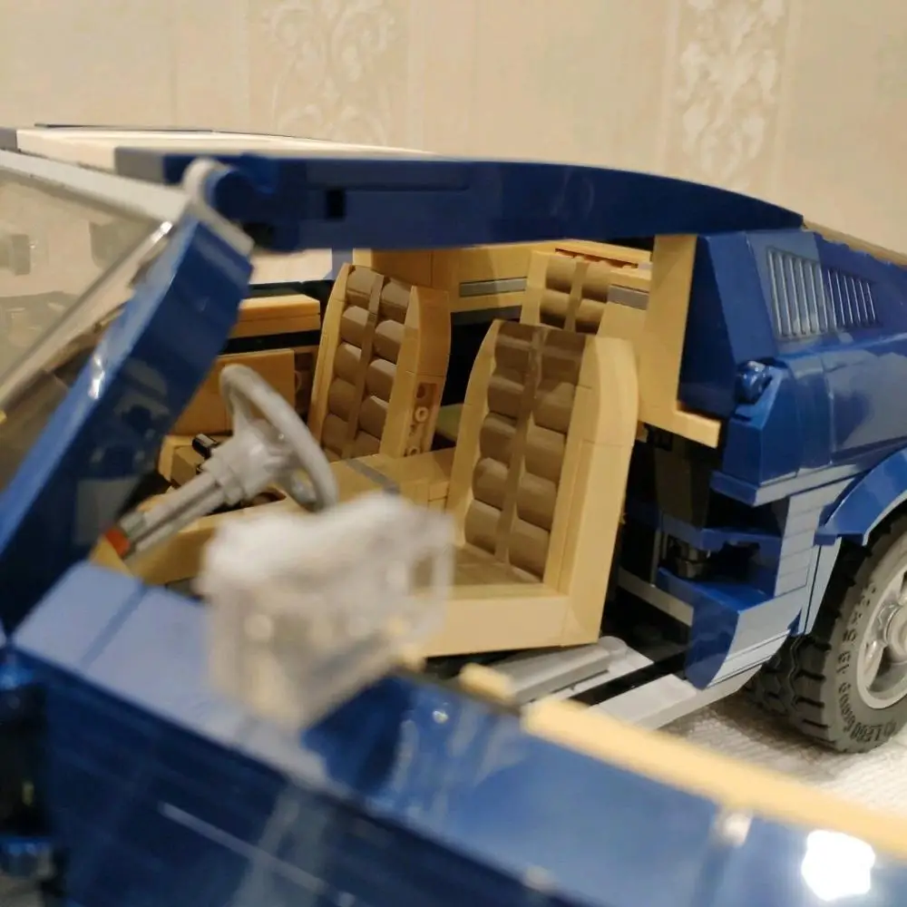 

DIY Forded Mustanged Creator Technical Mini Car Sets Building Blocks Car Bricks Toys Birthday Gifts For Kids Children Rc car