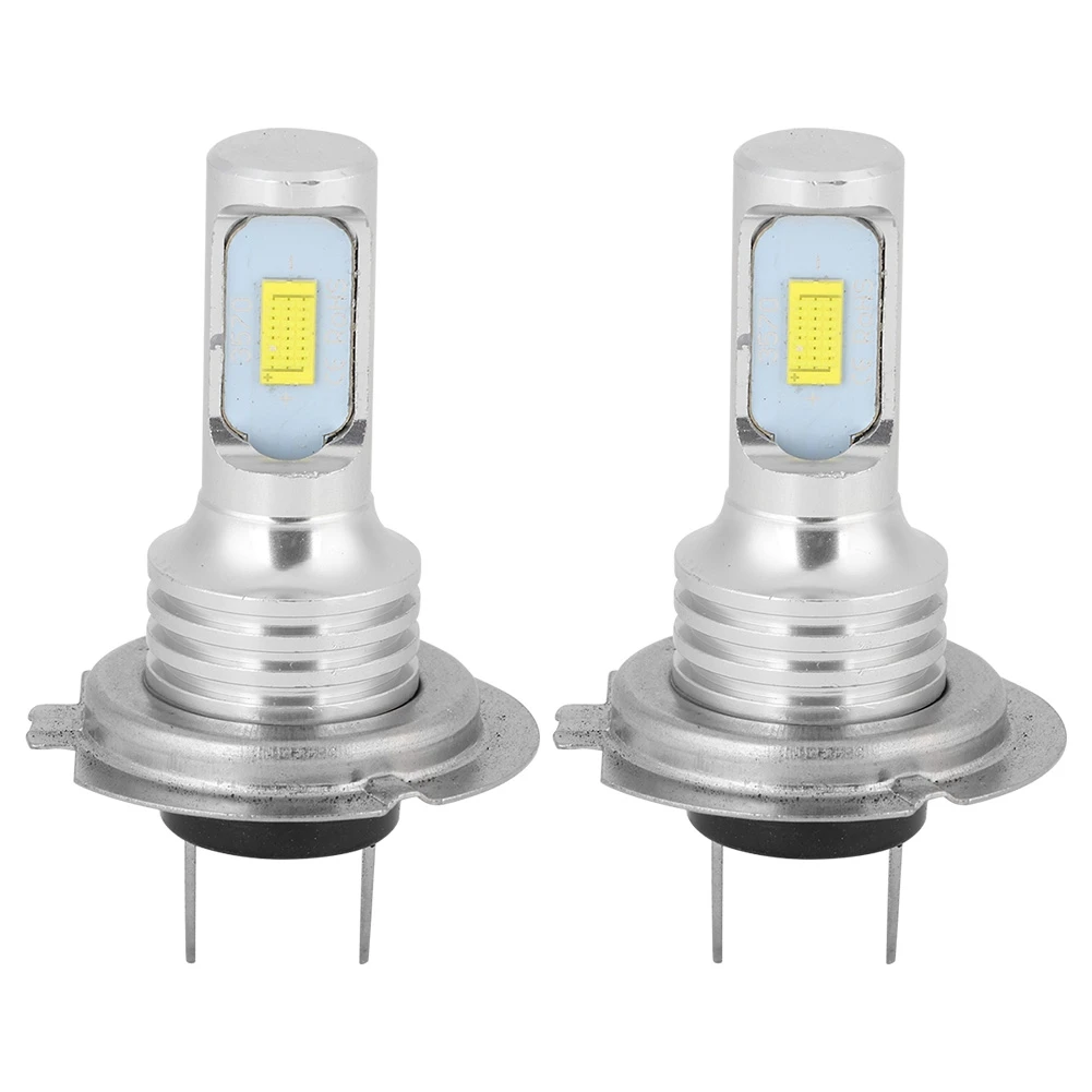 

2Pcs 80W 6000K Universal H7 LED Car Fog Lights Lamp White 12-24V