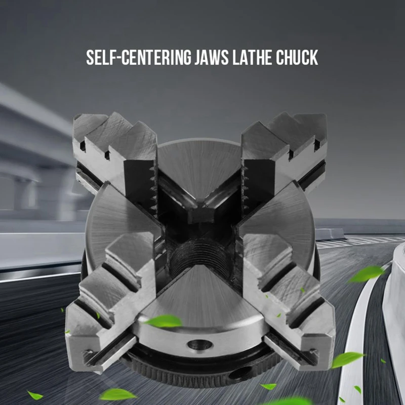 4 Челюсти само центрирующий патрон токарного станка 50 мм мини металлический