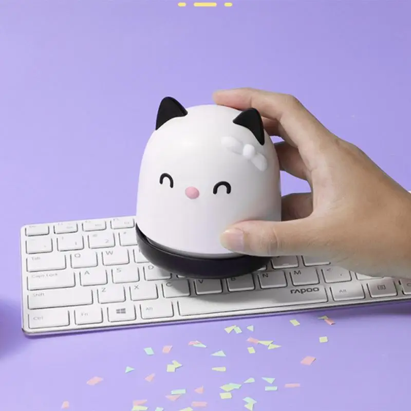 Портативный настольный мини-пылесос для чистки клавиатуры ручной пылесос с