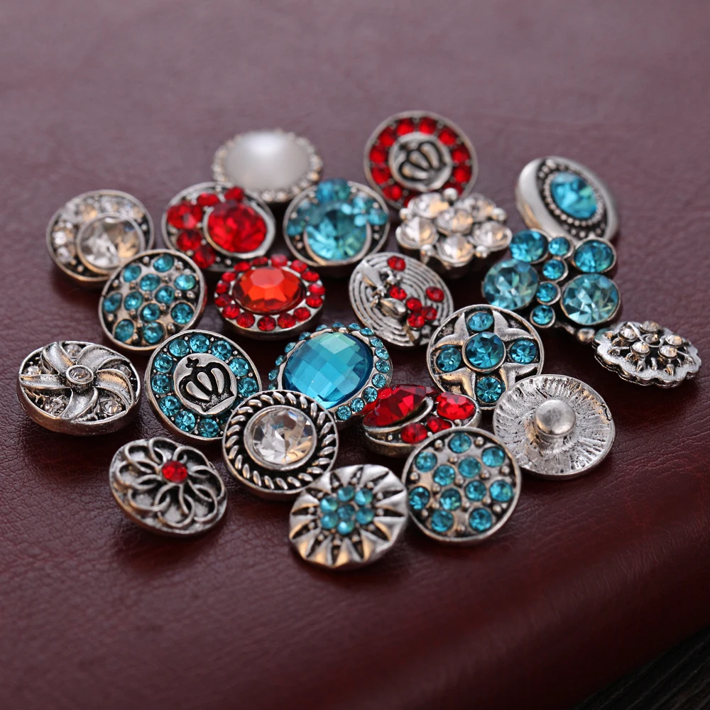 10 шт./лот новые застежки ювелирные изделия Древо жизни 12 мм металлические