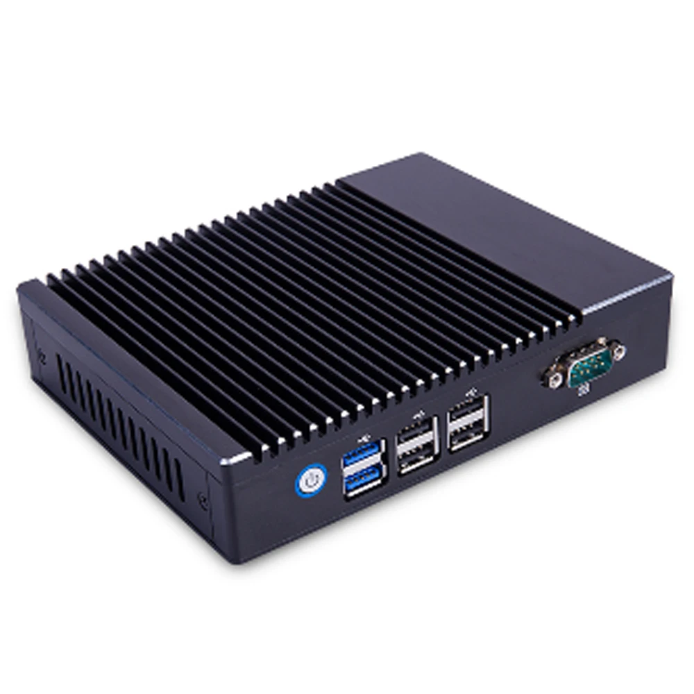 Причастник C5 четырехъядерный J3160 безвентиляторный мини ПК PFsense маршрутизатор