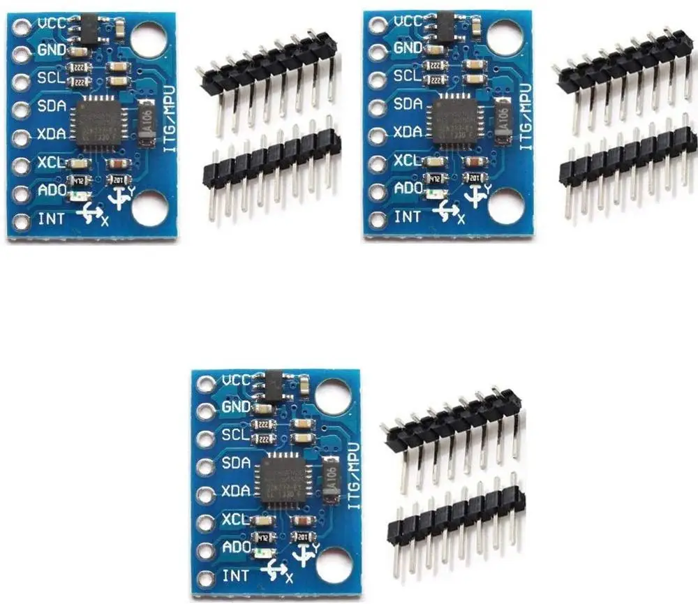 Cuburtas 3 Axial GY-521 MPU-6050 Module Axis analog gyro sensors + Gyroscope Accelerometer Stance Tilt MPU6050 | Компьютеры и офис