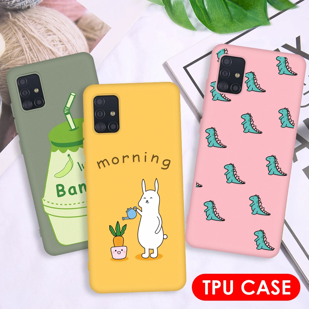 Чехлов из термопластичного полиуретана (TPU чехол для samsung Galaxy A71 A51 A90 A80 A70 A50S A50 A40 A30S