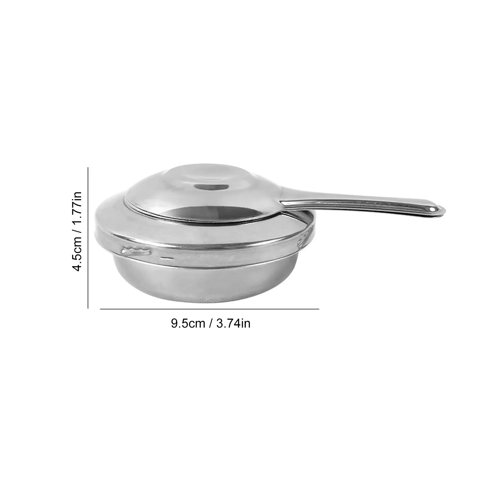 

Fondue Burner Portable Stainless Steel Alcohol Stove Burner Grill Outdoor Camping Panic Cooking Pot Cheese Fondue Kitchen Tools