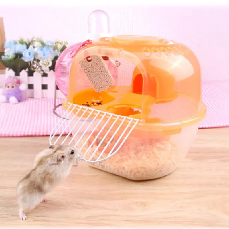 Переносная клетка для домашних животных переносная хомяка в форме яблока