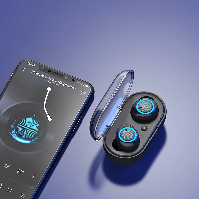 Bluetooth 5,0 TWS невидимые Беспроводные наушники стерео гарнитура бинауральные наушники с поддержкой звонков для всех телефонов hi-fi звук спорт