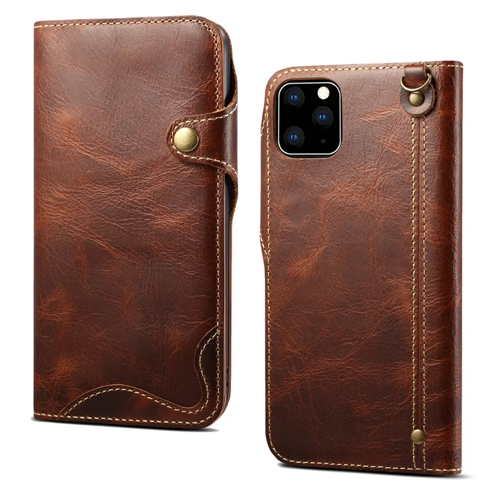 

Genuine Real Leather for New iPhone 11 2019 Case Coque iPhone 11 Pro Max 6.5'' Cover Flip for iPhone 11 Pro Case Wallet Fundas