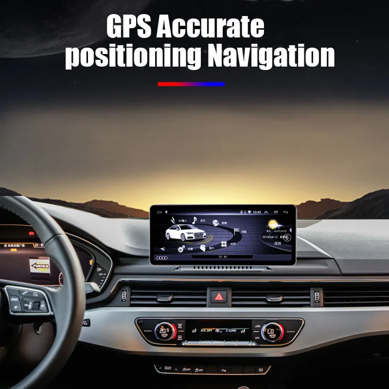 10 25 дюймовый HD экран Android 9 0 Автомобильный GPS навигатор 2 + 32G для Audi A5 2017 2018 радио