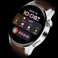 fashion alloy disc smart watch men waterproof sport fitness tracker weather display bluetooth call smartwatch luxury gift