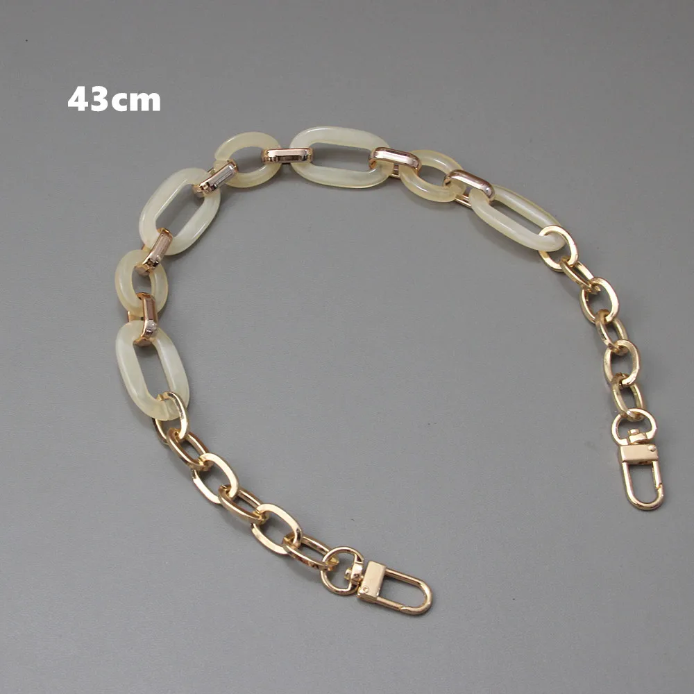 Маленькая акриловая сумка на цепочке 43 см винтажная портативная вечерняя