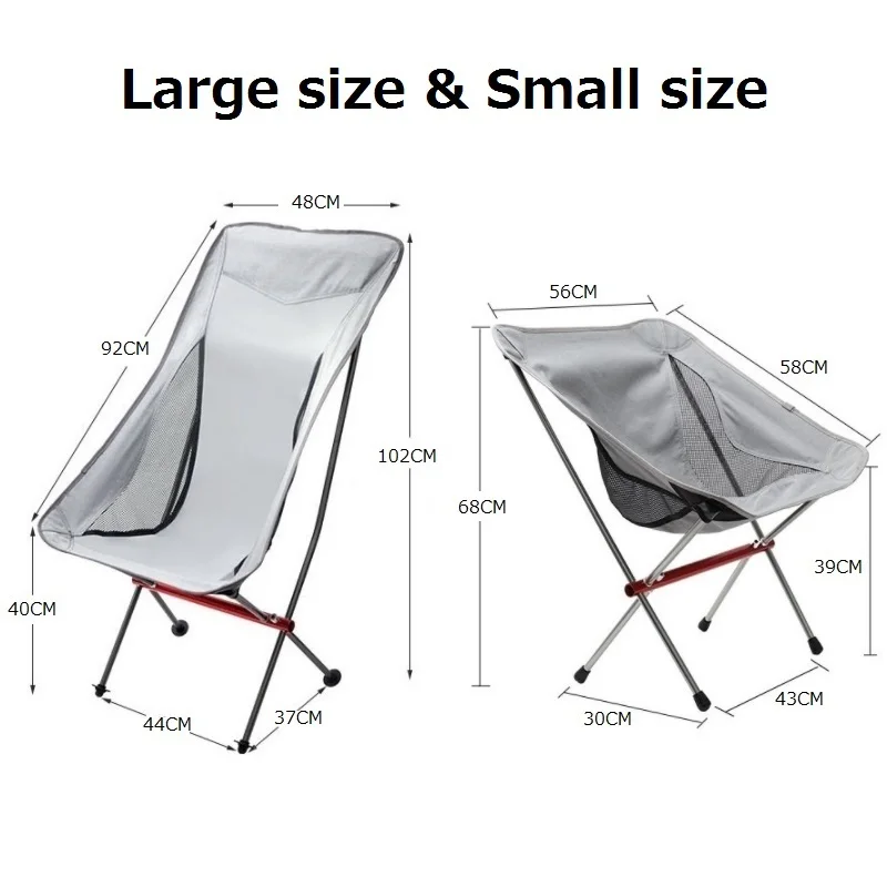 Fiyat 2 Adet Katlanır Kamp Sandalyesi Kaliteli Alüminyum Alaşım Ultralight Balıkçılık Sandalye Açık Taşınabilir Ay Sandalye Plaj Barbekü Piknik Sandalye