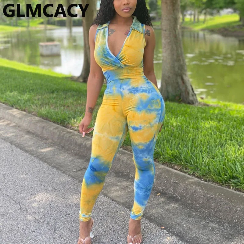 Женский обтягивающий комбинезон без рукавов облегающий Облегающий размера