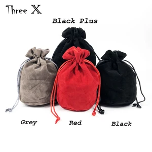 Высококачественный бархатный мешок для игральных костей, 6*5,5 шнурков и мешочек для подарочной игры, 3 цвета
