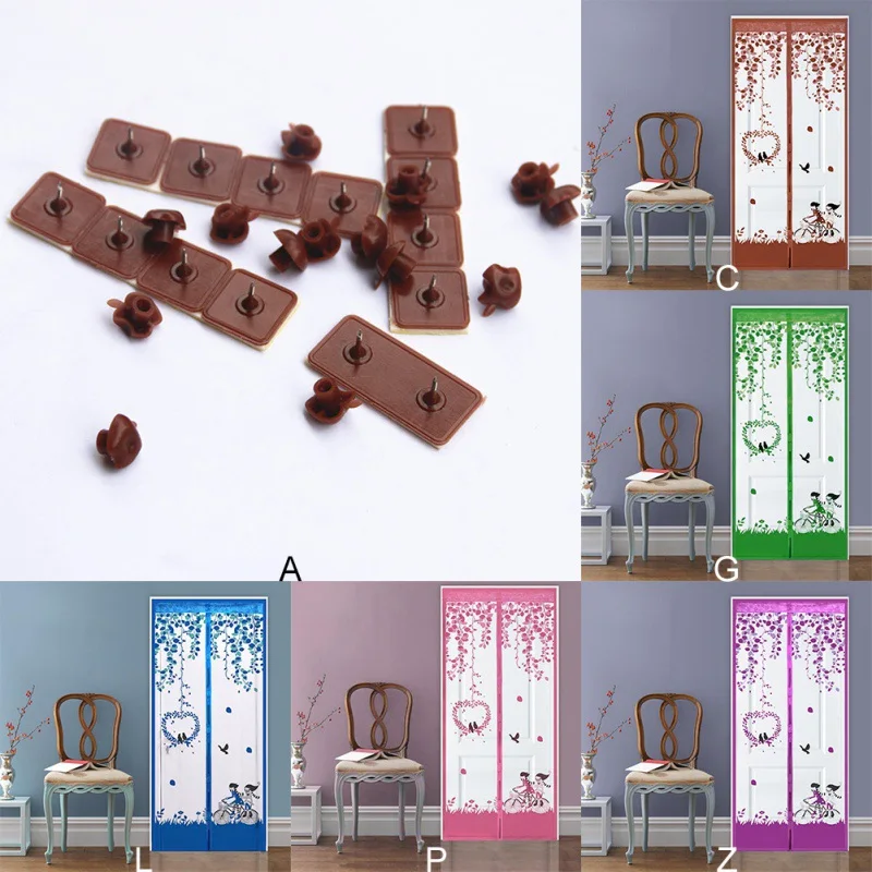 

Household Door Curtain Screen Magnetic Anti Bug/Insect/Fly Mosquito Door Screen Net Mesh Anti Fly Insect Mosquito Door Screen