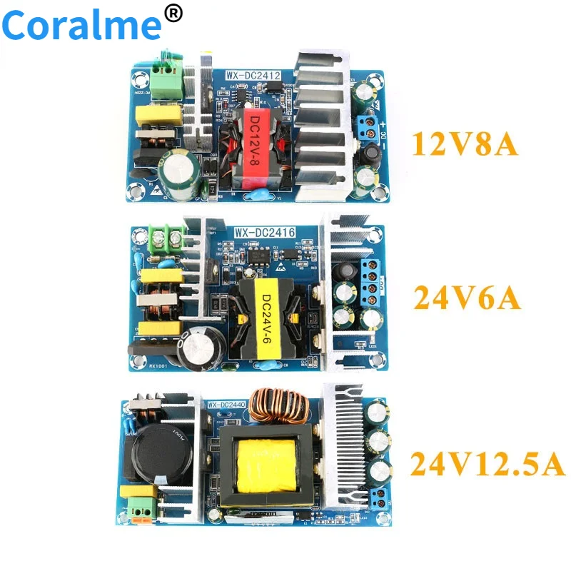 

12V8A 24V6A 24V12.5A AC-DC Isolated Switch Power Supply Module Buck Converter Step Down Module 100W 150W 300W