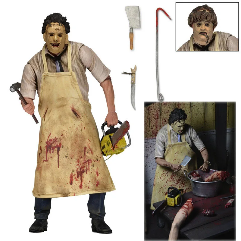 Фигурка NECA 40-летие Ultimate Leatherface классический фильм ужасов Техасская резня