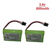 3 6v rechargeable cordless phone battery for uniden bt 909 bt909 3aaa ni mh 800mah 3 6v rechargeable batteries 2pcs