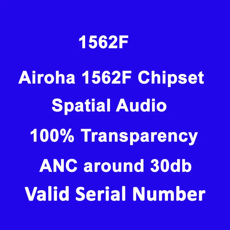 

Беспроводные наушники AIROHA 1562F pro anc bluetooth ap3 air3 air35 air30 Chip PRO 9 V4.5 gen 3 H1 luoda huaqiangbei i90000 TWS PLUS