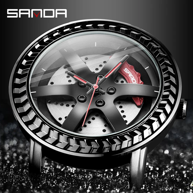 Часы наручные BASID Мужские кварцевые модные спортивные брендовые Роскошные