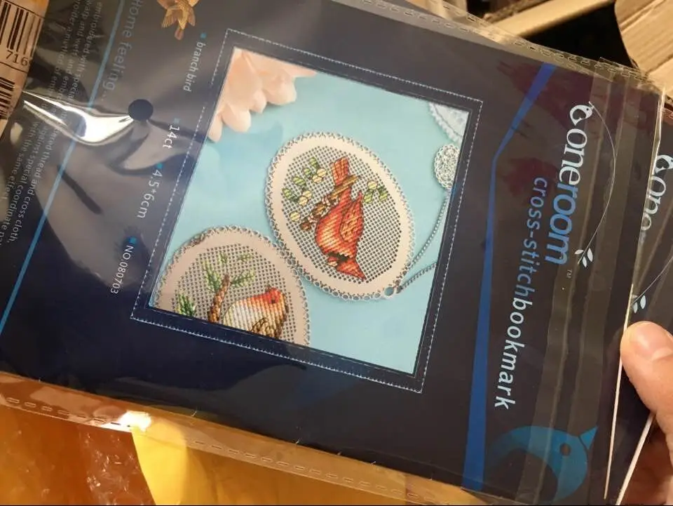 Новый Вышивка крестом стежка металлическая Закладка Серебряные золотые