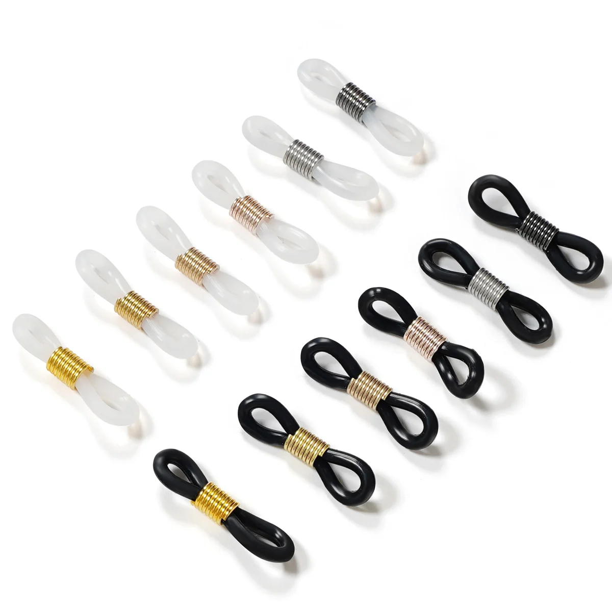 Бесплатная Shipping200 шт очки цепи противоскользящие резиновые кольца резиновое