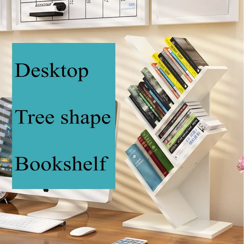 

Simple Bookshelf Floor-Standing Multilayer Bookcase Multifunctional Storage Cabinets Furniture Organizer Book Case Display Stand