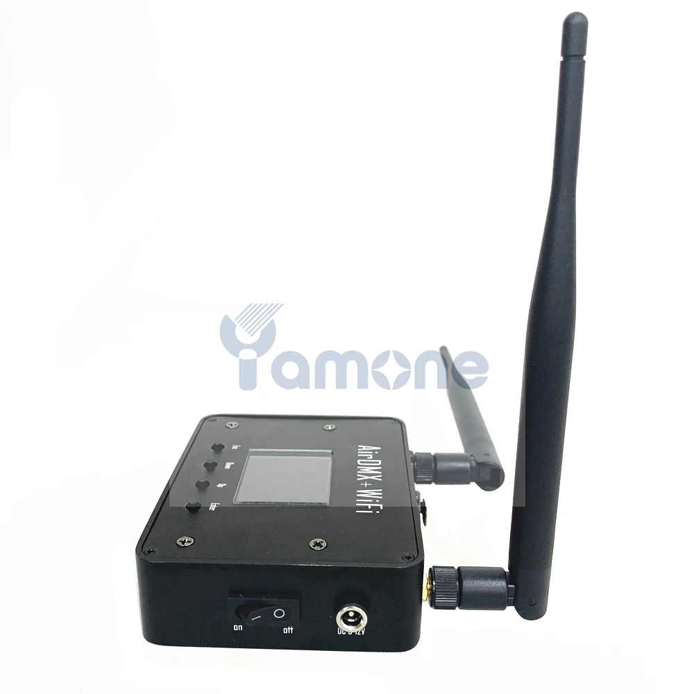 1 шт./лот 2 4G беспроводной DMX трансивер iOS и Android смартфон AirApp управление Wifi Box DJ