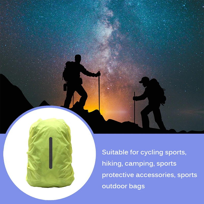 

Rain Cover For Backpack Reflective Waterproof Bag Camo Tactical Outdoor Camping Hiking Climbing Dustproof Bag Raincover