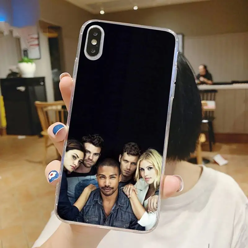 

The Originals Vampire TV series Phone Case Transparent for iPhone 6 7 8 11 12 s mini pro X XS XR MAX Plus