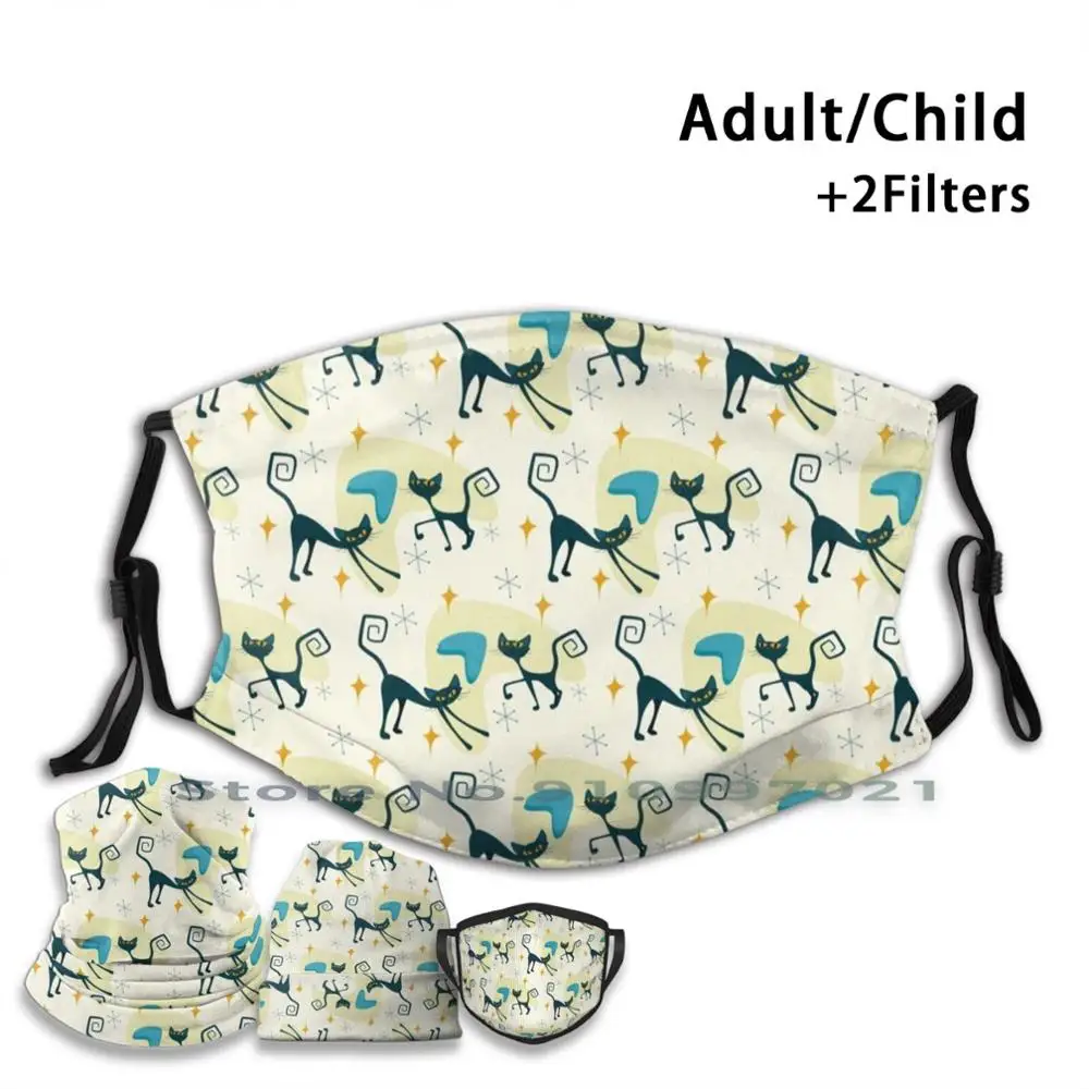 

Многоразовая моющаяся маска для лица с фильтрами для детей и взрослых