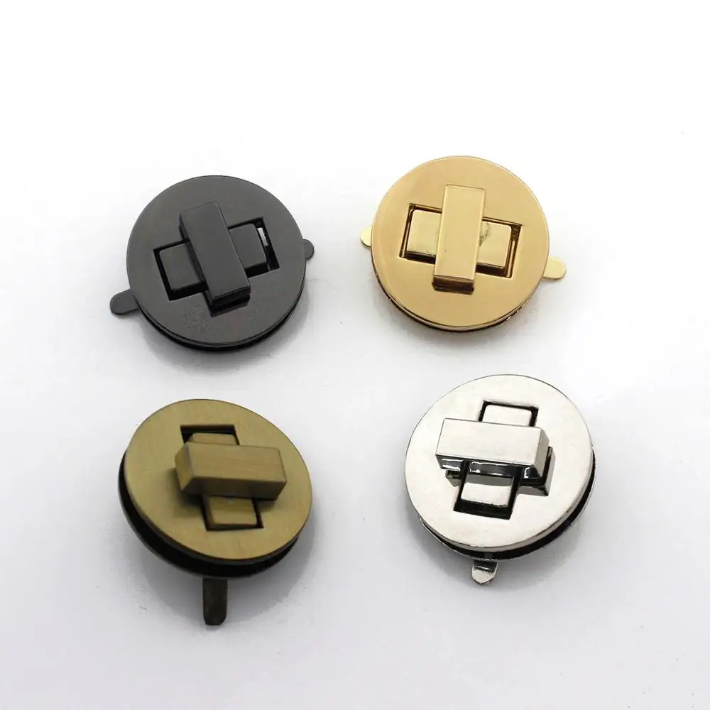 

1pcs Metal Bag Turn Lock Twist Lock Clasp for Leather Craft Women Bag Handbag Shoulder Bag Purse DIY Hardware Accessories 35mm