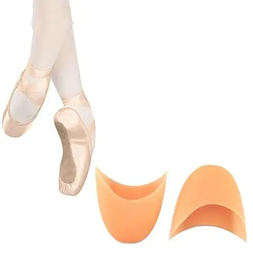 

Women Girl Soft Silicon Pointe Ballet Dance Shoes Pads Foot Care Toe Cap