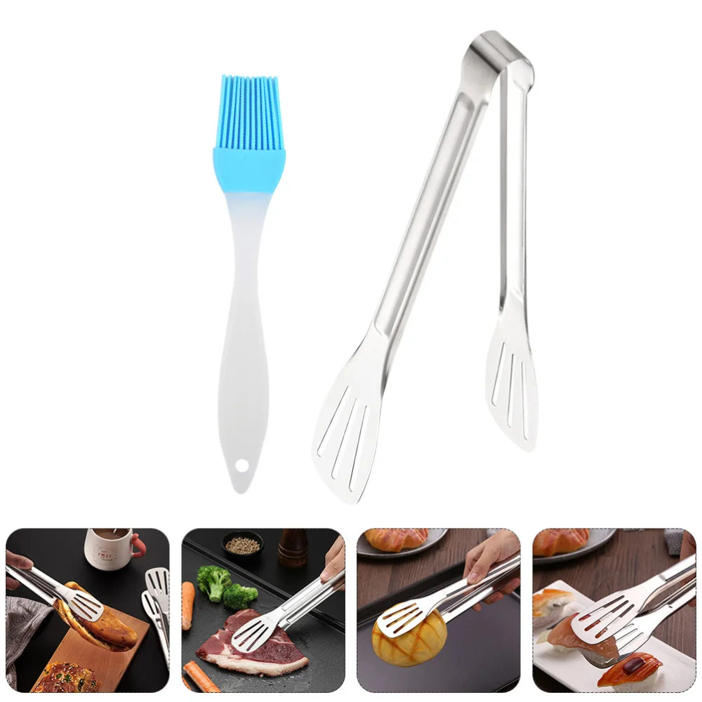 

4Pcs Multifunctional Stainless Steel Food Clips Baking Clip (Assorted Color)