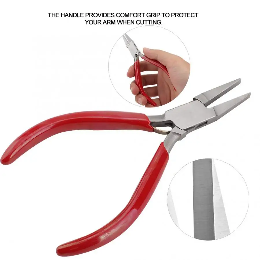 Длинные диагональные плоскогубцы для носа игла ручная резка проволоки сделай
