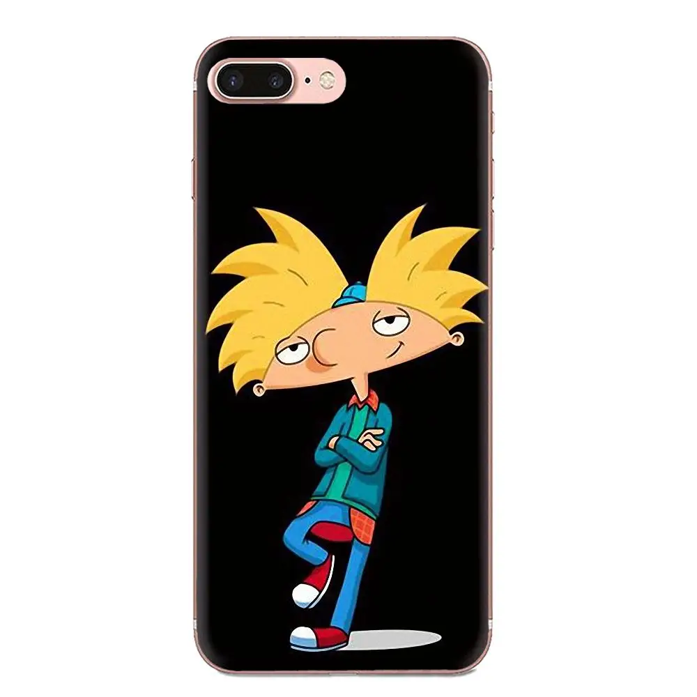 Hey Arnold для Galaxy Grand A3 A5 A7 A8 A9 A9S On5 On7 Plus Pro Star 2015 2016 2017 2018 мягкие прозрачные чехлы |
