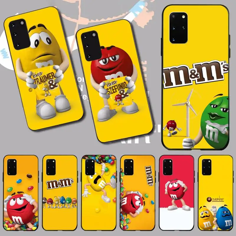NBDRUICAI M &amp Ms шоколадная бутылка Нутеллы Роскошный Дизайн чехол для телефона Samsung S20