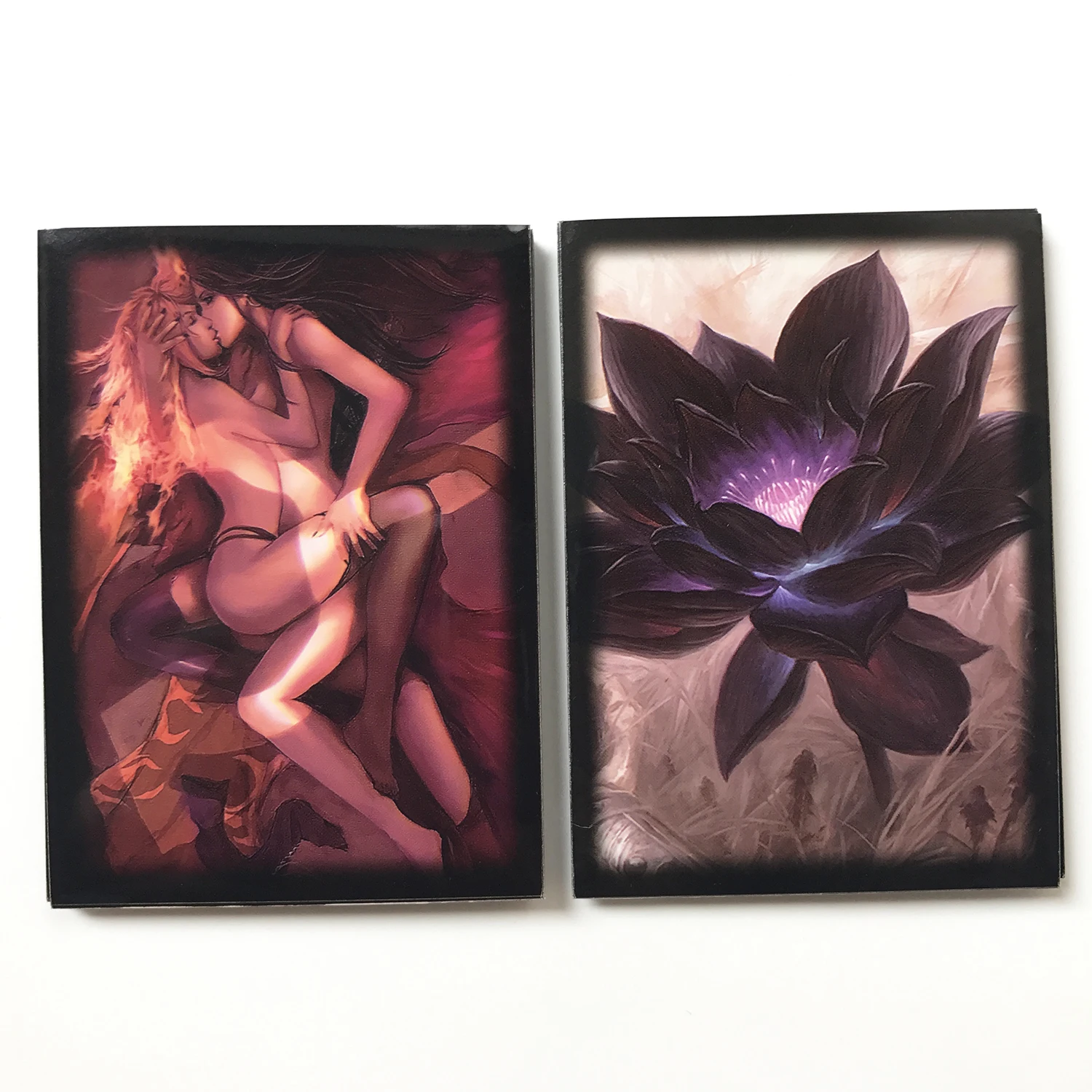 60 шт./лот Chandra Kissing Liliana рукава аниме карты рукав обложка для торговых карт TCG настольные игры протектор для Magic