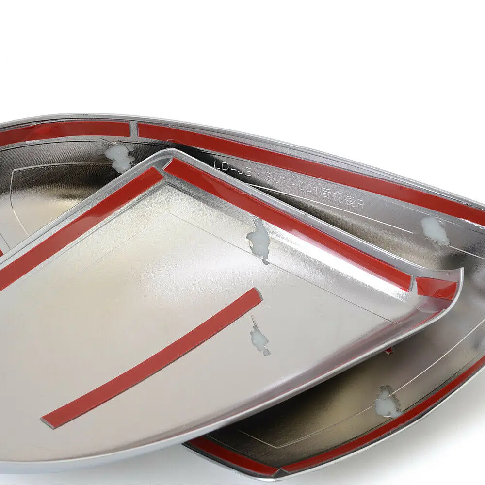 

For Jaguar F-PACE 2016-2019 matte Side Fender Rearview mirror Wing cover trim