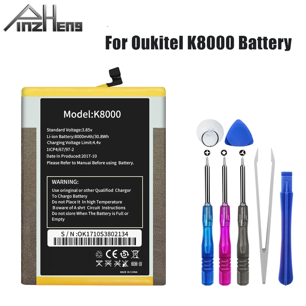 Аккумулятор для Oukitel K8000 8000 мАч|Аккумуляторы мобильных телефонов| |