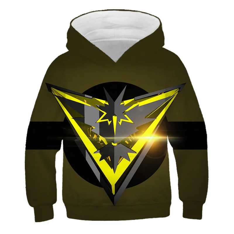 

2020 cartoon 3D Hoodies sweatshirts boys girls thin style Kawaii Anime Harajuku kids Clothes