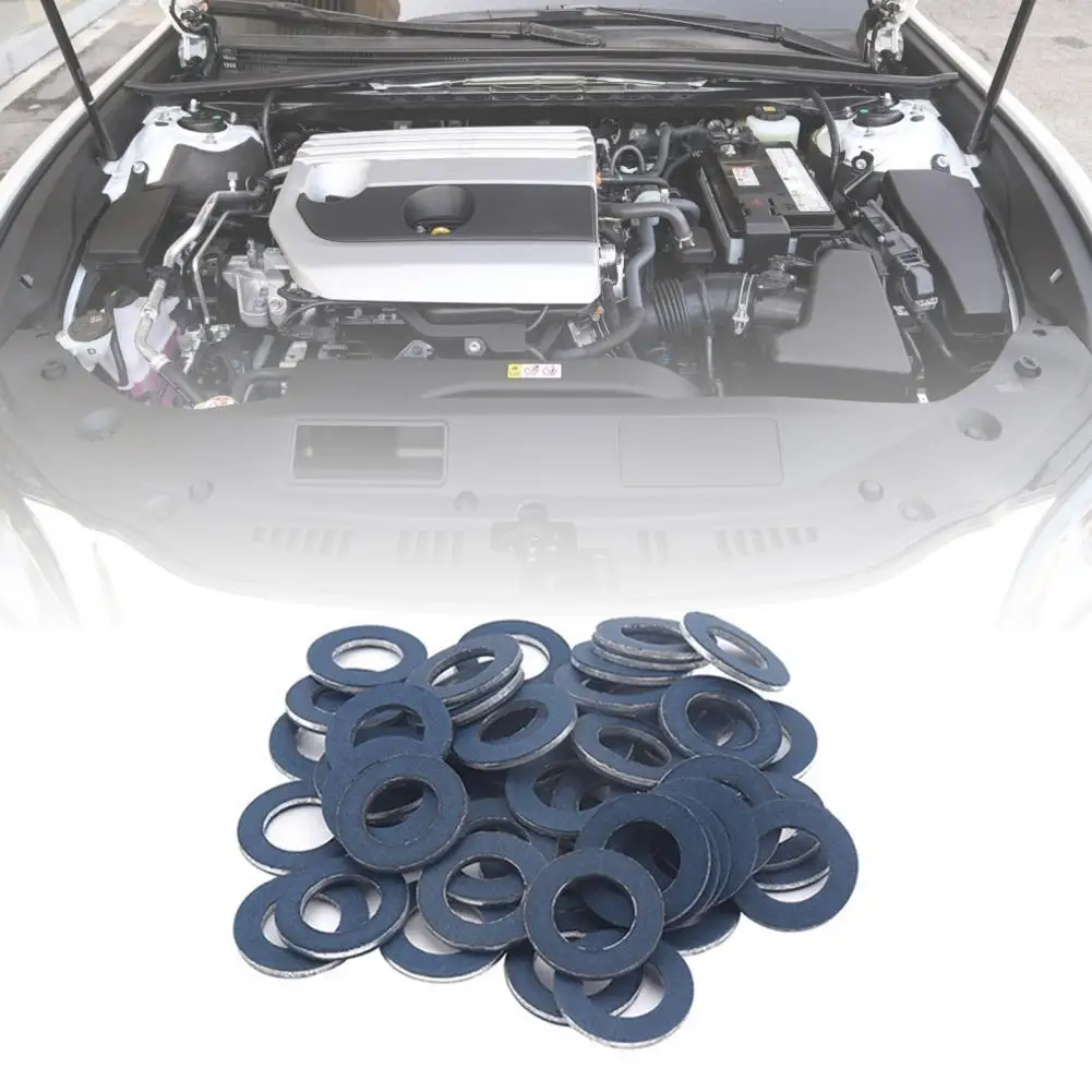 

30Pcs Oil Drain Plug Gaskets Washers Modified Parts 9043012031 9008043030 9008043037 for Toyota