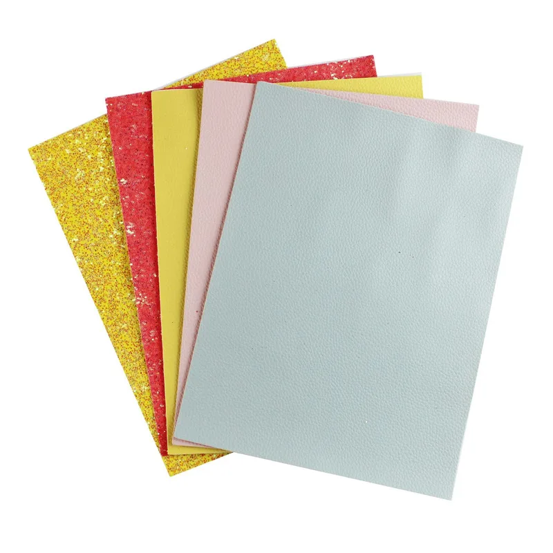 Красочные Личи шаблон блестки кожаный материал DIY серьги ювелирные изделия