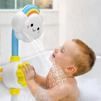 bath toys for kids clouds model baby bath toys spray water squirting sprinkler water toy bathroom bathing pool bathtub toys