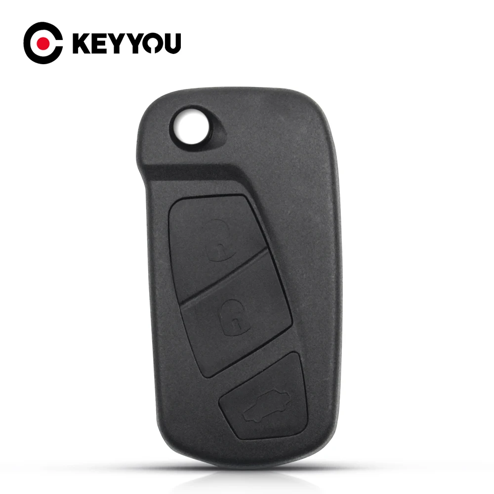 KEYYOU для Ford KA 3 кнопки дистанционный складной чехол ключей держатель 2008 2016