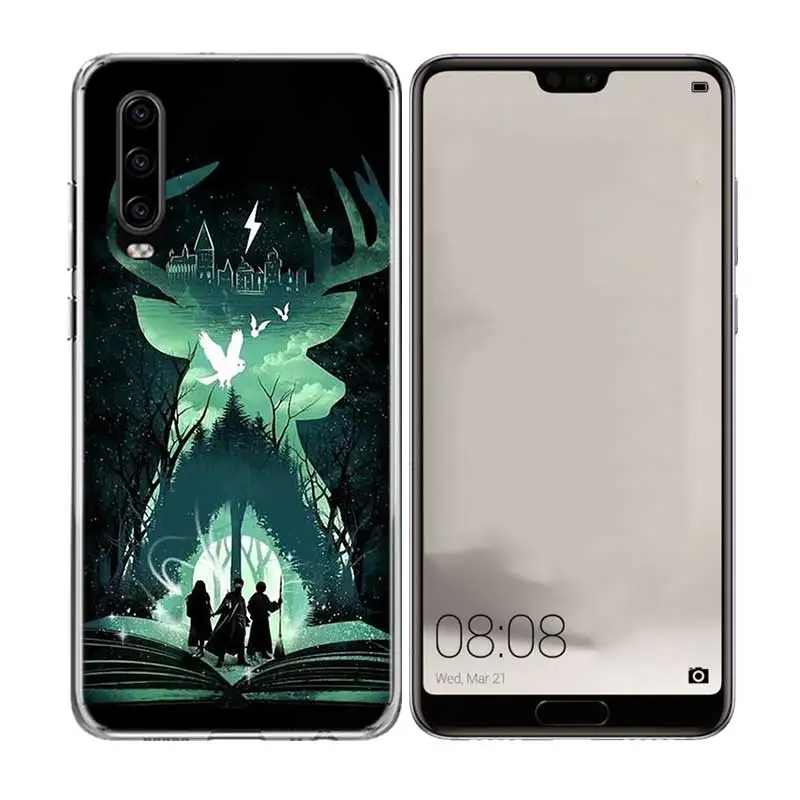 Harry Magician Silicone Back Case For Huawei P30 P20 Mate 30 20 10 Pro P10 lite P Smart + Plus Z 2019 Cover |