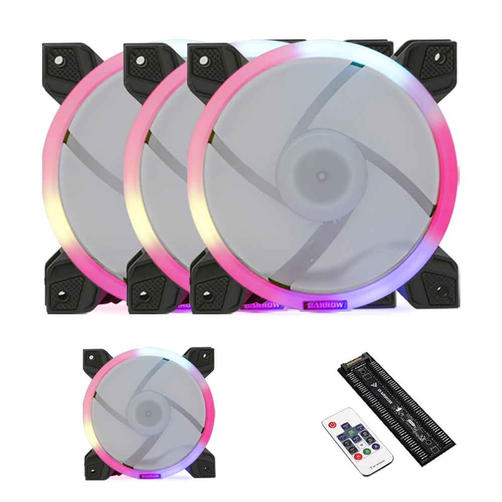 

Barrow 120mm Computer Fan Radiator, Water Cooling, Silent, Efficient Cooling,support RGB,sold As A Complete Set,BF03-PR/BF04-PR