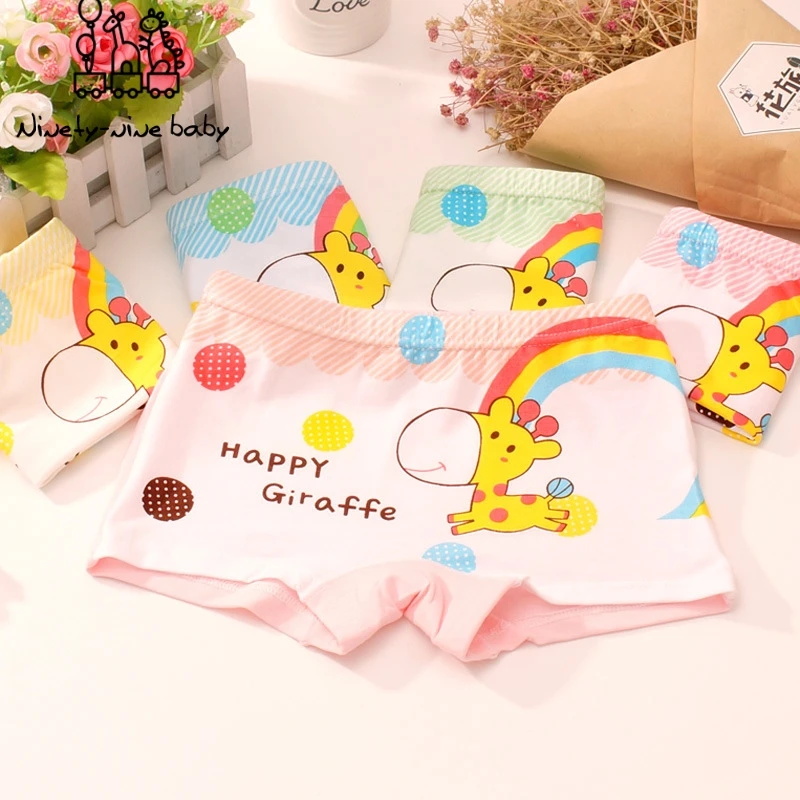

6Pcs/lot Children Panties Baby Cotton Underwear for Girls Child's Lovely Cartoon Design Underpants Kids Breathable Briefs