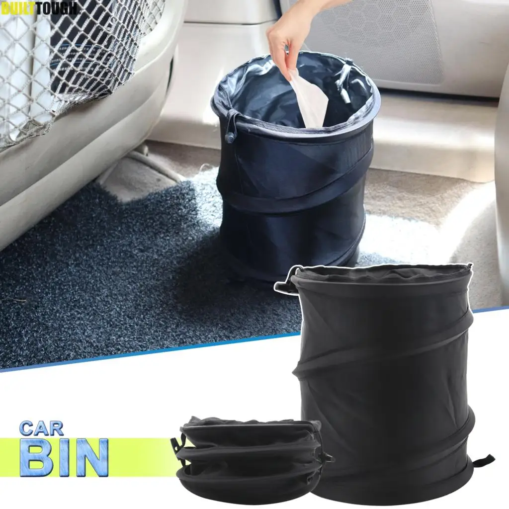 

Ведро для хранения в автомобиле, складной внутренний контейнер для мусора, органайзер для отходов, держатель для мусорного бака, корзина дл...